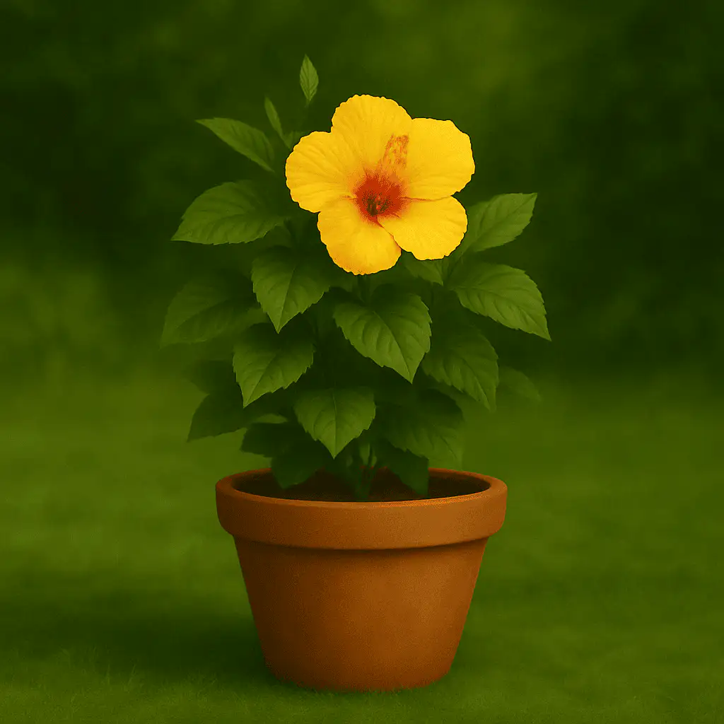 Yellow Hawaiian Hibiscus